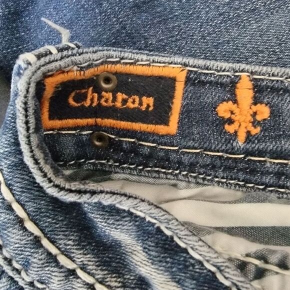 Rock Revival Charon Straight Stretch denim Jeans size 24 - Picture 10 of 12